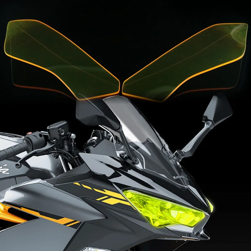 

Защита фар мотоцикла, защита для экрана, крышка объектива для NINJA 400 NINJA 250 NINJA 250 400 2018-2023