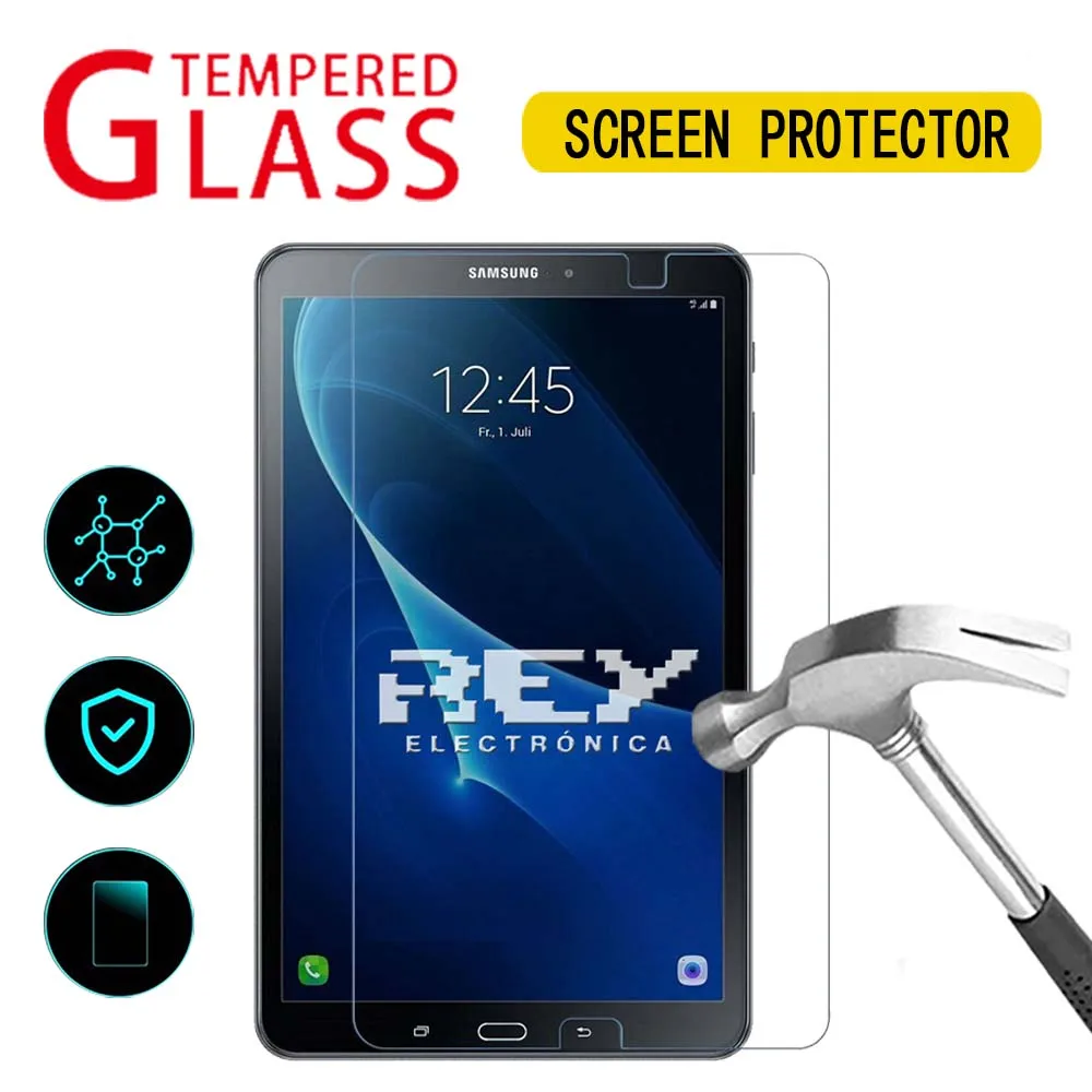 For Samsung Galaxy Tab A A6 10.1 (2016) T580 T585 9H HD Anti-fingerprint Dust-Proof Tablet Tempered Glass Screen Protective Film