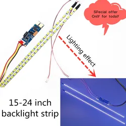 Nuovo Kit di luci di striscia di retroilluminazione a LED da 540mm DC 10-30V schermo LCD CCFL da 24 pollici per Monitor a LED piastra a corrente costante