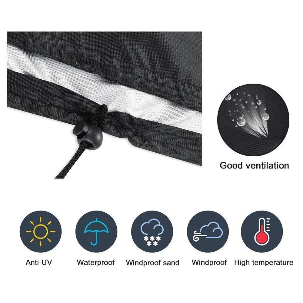 General Size Oxford Cloth Furniture Dustproof Cover For Rattan Table Chair Sofa Waterproof Rain Garden Patio Protective Cover