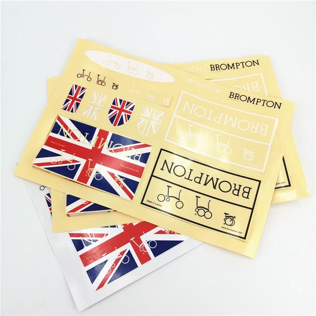 Bicycle Sticker Accessories Folding Bike Stickers Brompton Accessories Folding Aliexpress