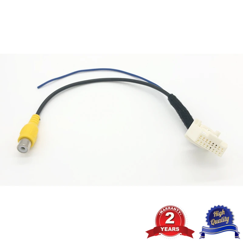 Rearview Camera Cable Adapter For Hyundai Elantra Avante Santa Video Input Plug 16 Pin Interface