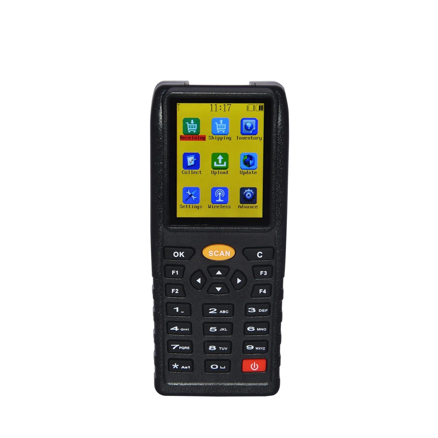 

433M Wireless / USB Inventory Management Handheld Portable Survey Barcode Scanner PDA Data Collector HS-E7