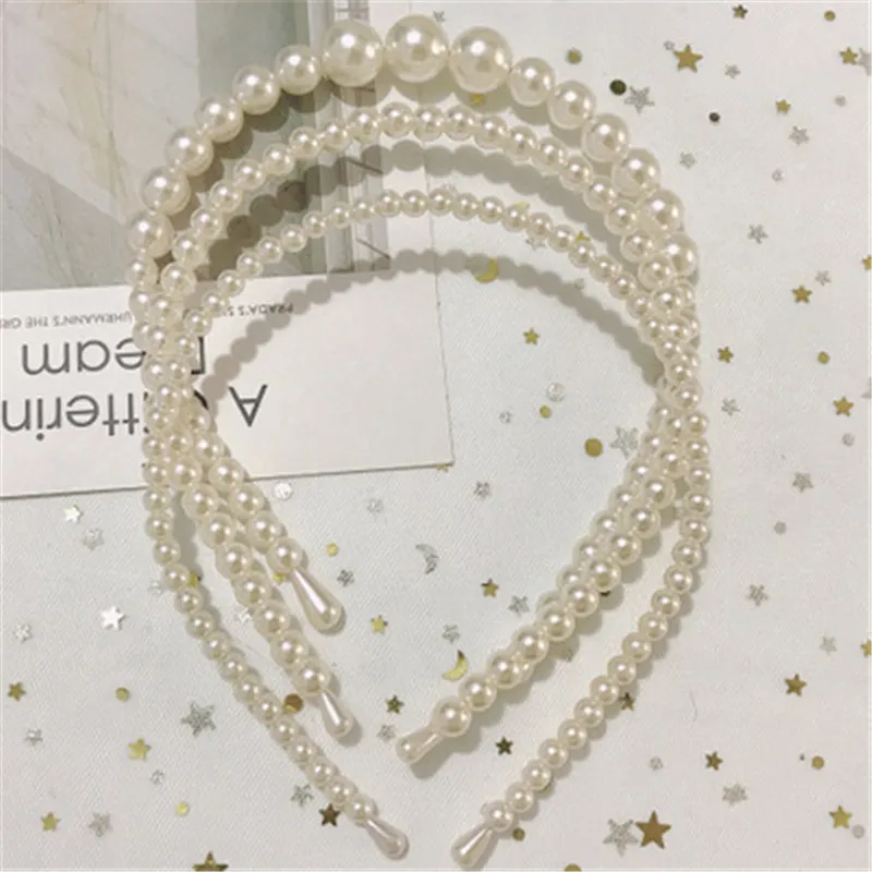 CC Hairband Head Band Crown Headband Wedding Hair Accessories For Women Bride Bridesimaids 100% Handmade Headwear DIY bk12