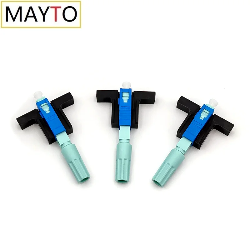 

20/50/100PCS 58MM Fixed-length Block LX58 Single-Mode SC UPC APC Fast Connector FTTH Tool 58mm Connector Quick Connector