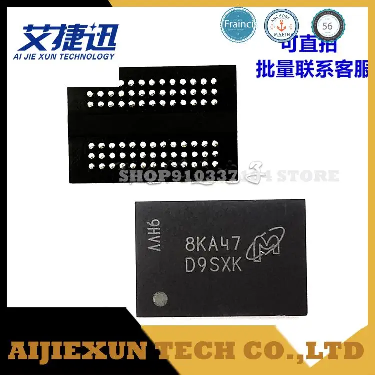 2 قطعة/الوحدة MT41K1G8SN-125 ذلك: D9SXK DDR31Gb FBGA78 ذاكرة IC رقائق جديدة ومبتكرة