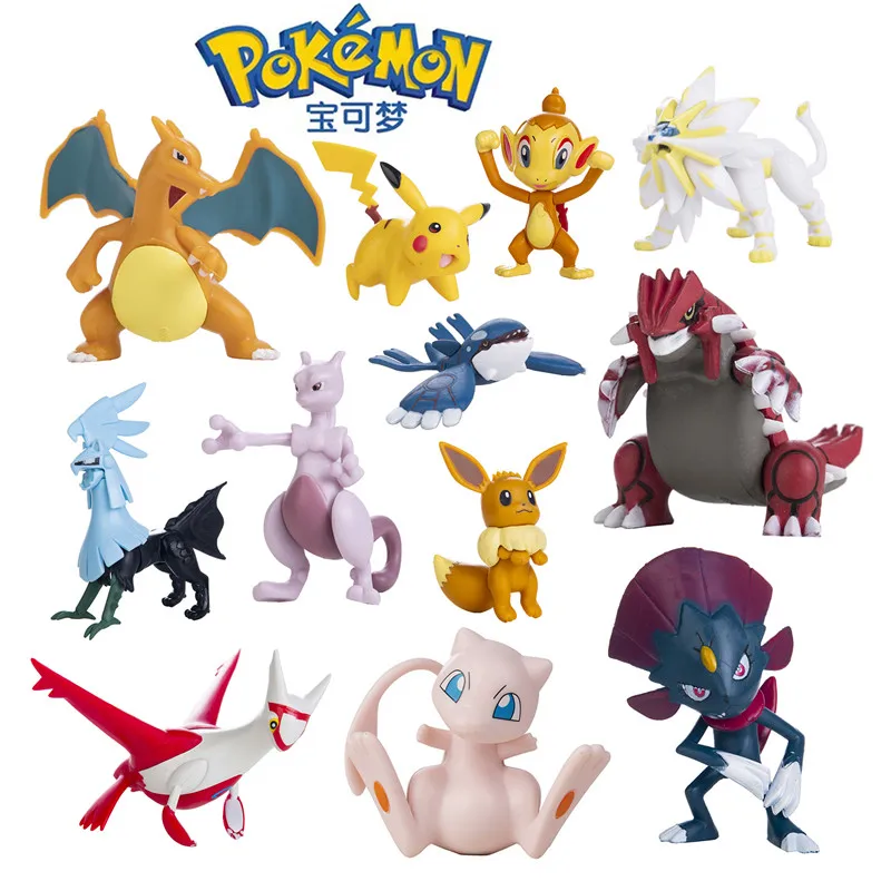 

Фигурки из мультфильмов, Покемон, фигурки из аниме, Mewtwo Charizard Latios Gengar, карманный монстр, экшн-игрушки, модель, детские подарки