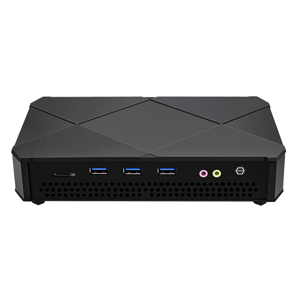 Máy Tính Mini PC Intel Core I9 11900H I7 11800H Máy Tính HDMI DP USB-C 4K @ 60Hz đầu Ra 2*2280 NVMe Thời Trang Sáng Tạo Thủ Công Thiết Kế