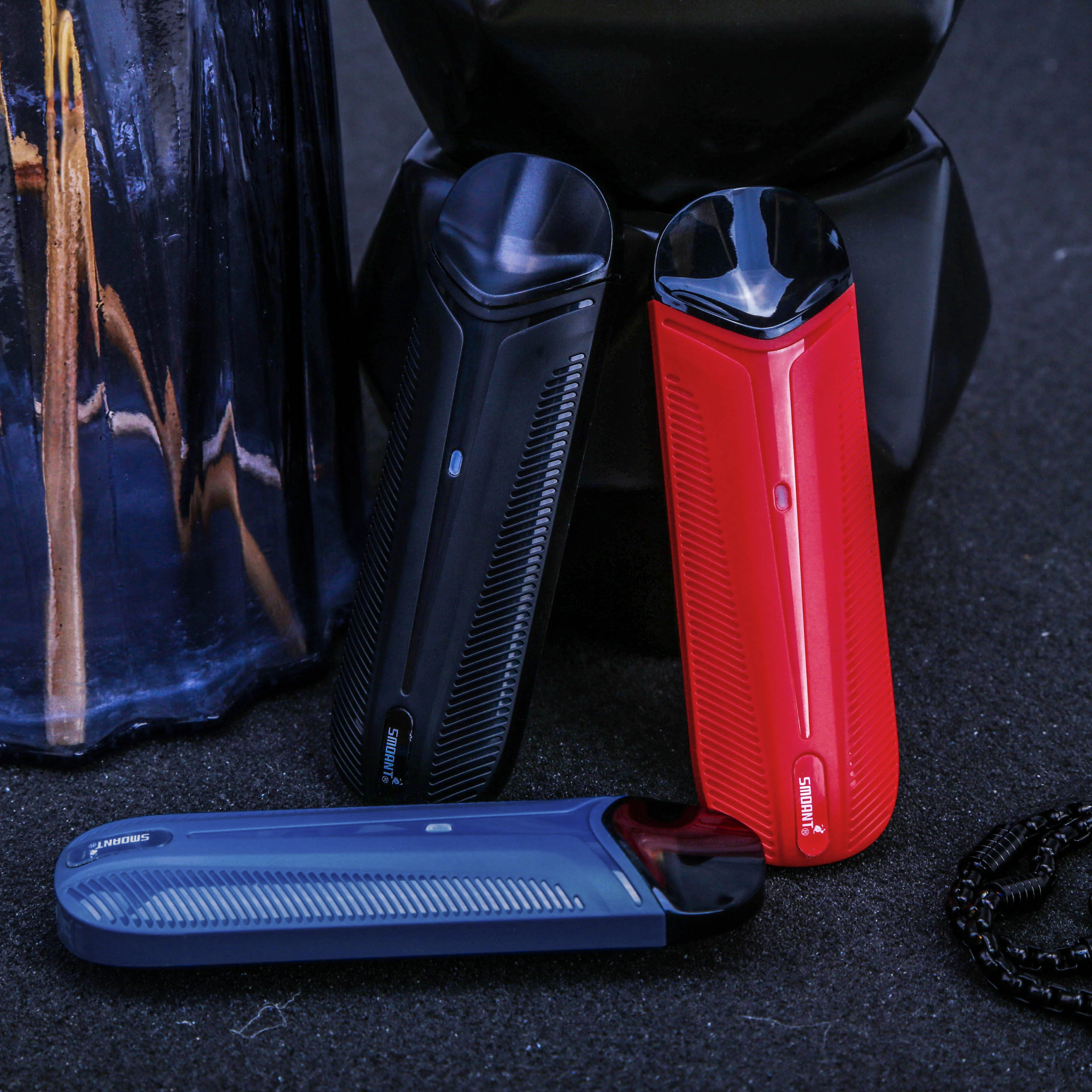 Smoant VIKII 전자 담배 포드 시스템 키트, 정품 키트, 370mAh 배터리, 2ml 자석 카트리지, 1.2ohm Kal 코일