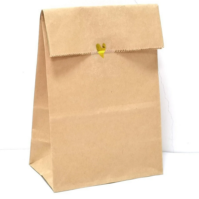 100/500pcs Round Clear PVC Gold Heart Sticker Cute Sealing Label for Envelope Gift Packaging Decor Stationery Stickers