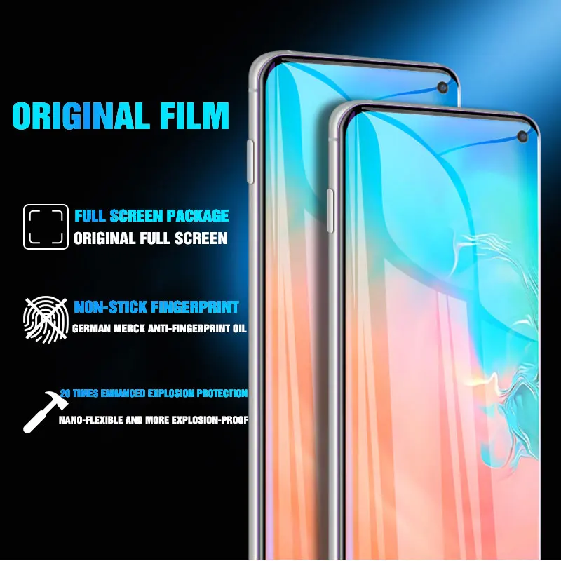 Hydrogel Film For Samsung Galaxy A30 A50 A52 A72 Screen Protector Film On A 30 50 A70 A40 A60 M20 M30 A10 A51 A71 72 A32 A12 5G