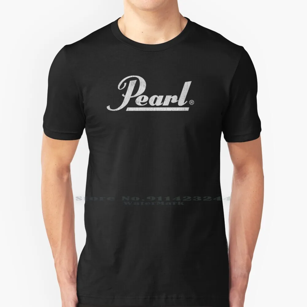 Cool Logo T Shirt Cotton 6XL Pearl Cool Trendy Percussion Instrument Tama Musical Remo Zildjian Kit Meinl Cymbal Ludwig Drums