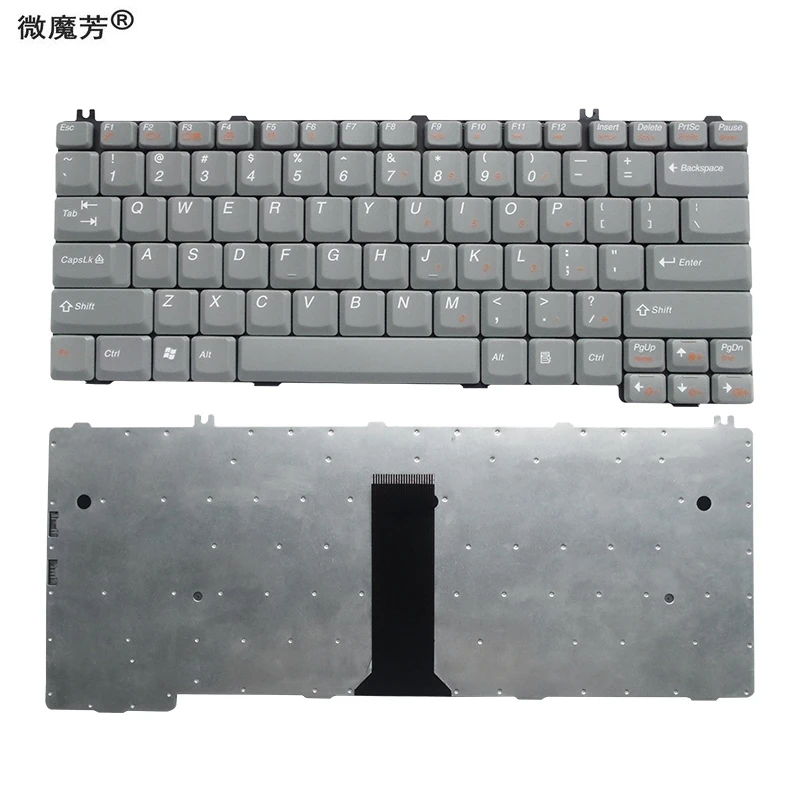 US gray New English Replace laptop keyboard For Lenovo C467 N220 C465 C461 C462 C463 C510 g455 U330A K43A K43