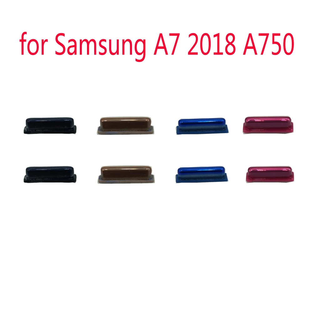 Phone Power Volume Button For Samsung A7 2018 A750 Galaxy A750F A750FN A750G A750GN Original Phone New Housing On Off Side Key