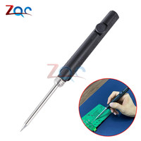 SH72 Portable Mini Soldering Iron Adjustable Temperature 200-400℃ Soldering Tool I/K/B2/BC2 Tips DC 12-24V 1.5A 65W Welding Iron