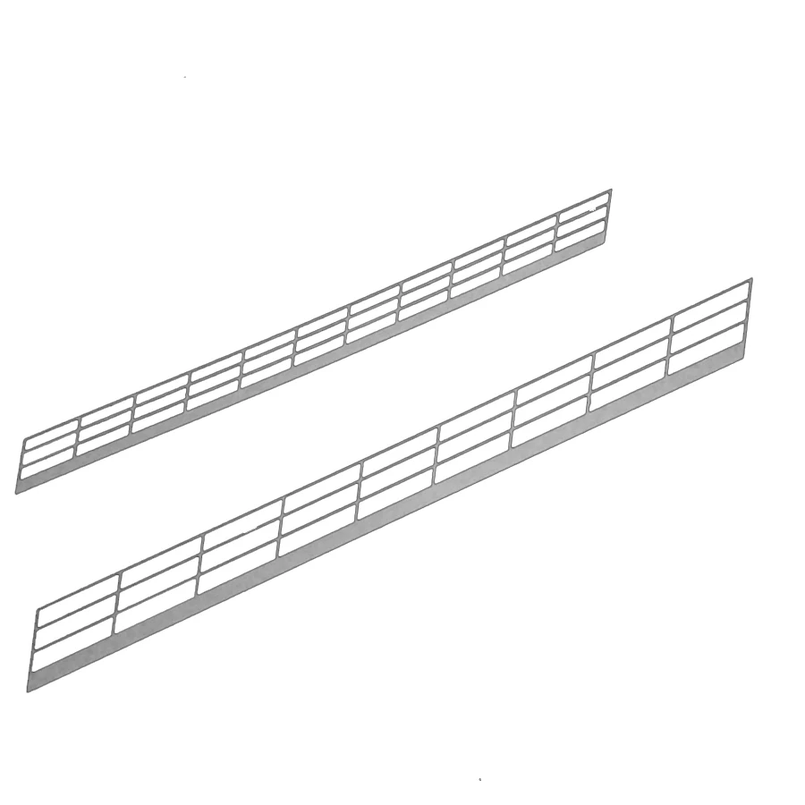 10pcs White Building Model Stair Railing Scene Diagonal Guardrail For Ho Train Layout