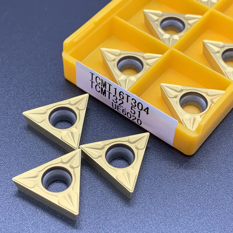 TCMT16T304 TCMT16T308 Carbide Blades External CNC Machine Turning Tool Blade Tool High Quality TCMT 16T304 16T308 Cutting Tool