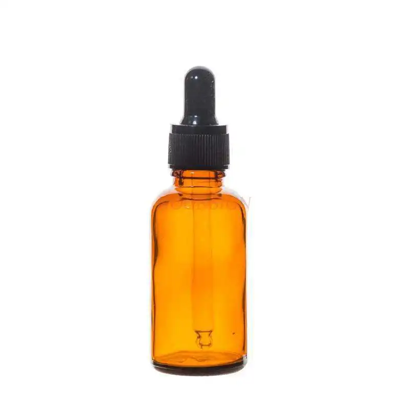 Brown screw cap glass drop bottle 100ml sealed drop bottle chemical experiment equipment essential oil bottle split bottle