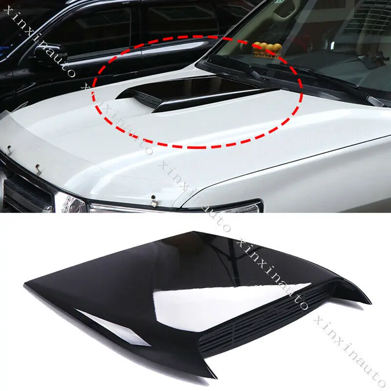 

Car Simulation Hood Vent Decor Air Flow Sticker For Toyota Land Cruiser LC200 Car modification Auto parts