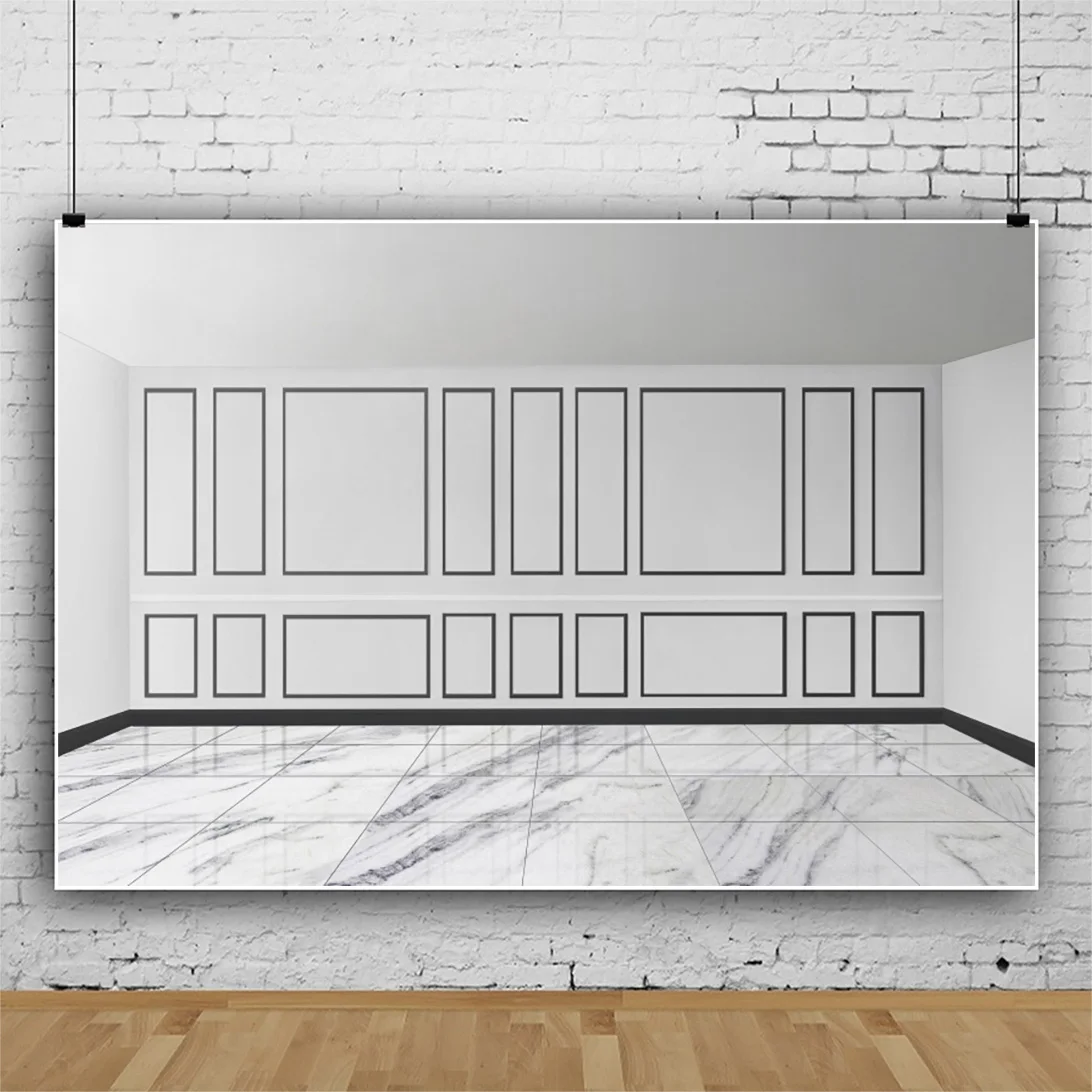 Laeacco ภายใน Vintage กระเบื้องตกแต่งห้องวันเกิดภาพฉากหลังถ่ายภาพพื้นหลังสำหรับ Photo Stu