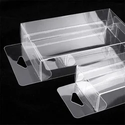 Blister PVC Plastic Transparent Packaging Box Mobile Phone Case Cover Cosmetic Gift Box Display Box With Hang Hole 100pcs/lot