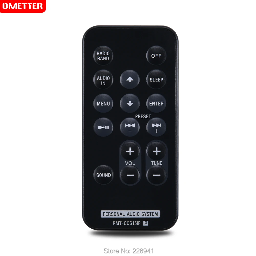 RMT-CCS15iP لسوني نظام الصوت الشخصي التحكم عن بعد ICF-CS15iP