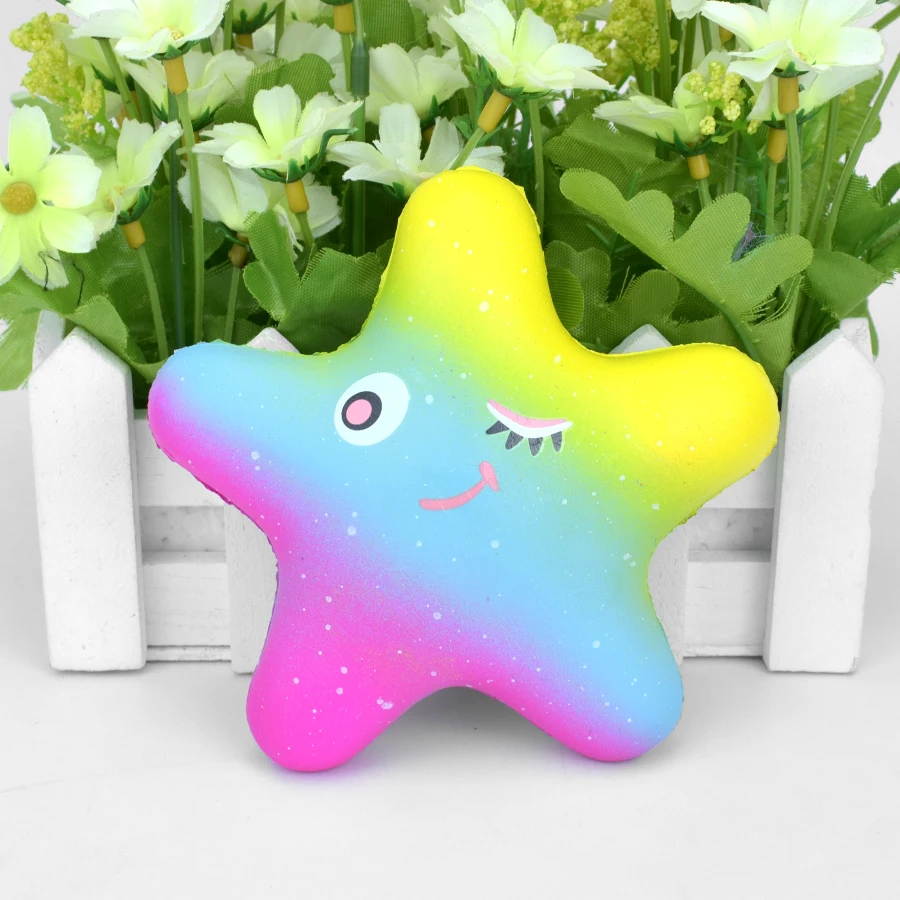 Starfish Squishy Toy for Kids Cute Marine Life Slow Rising Squishies Anti stress Baby Educational Toys Home Party Decor Gifts