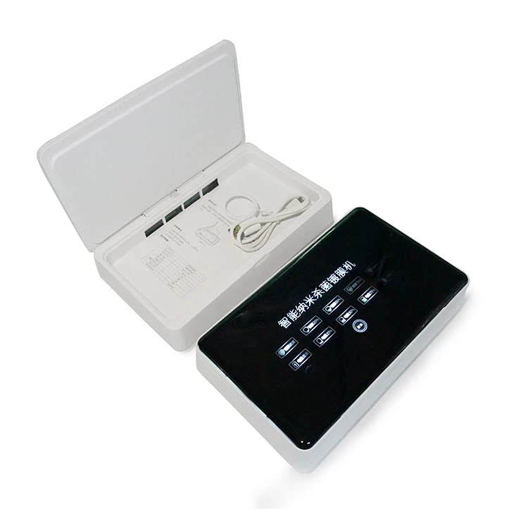 Cellphone Nano Coating Machine Mobile Phone Liquid Screen Protector UV Sterilizer Machine Applicator With Voice and Battery
