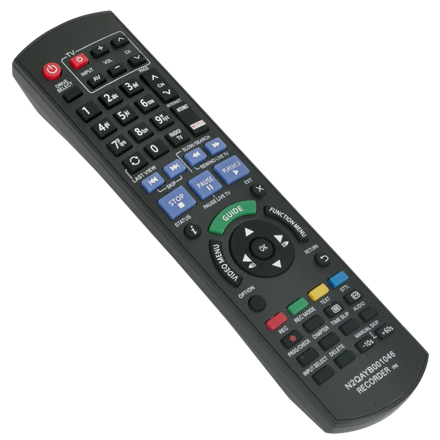 New N2QAYB001046 Replaced Remote Control fit for Panasonic DMR-BWT750 DMR-BWT750GL DVD Recorder image 2