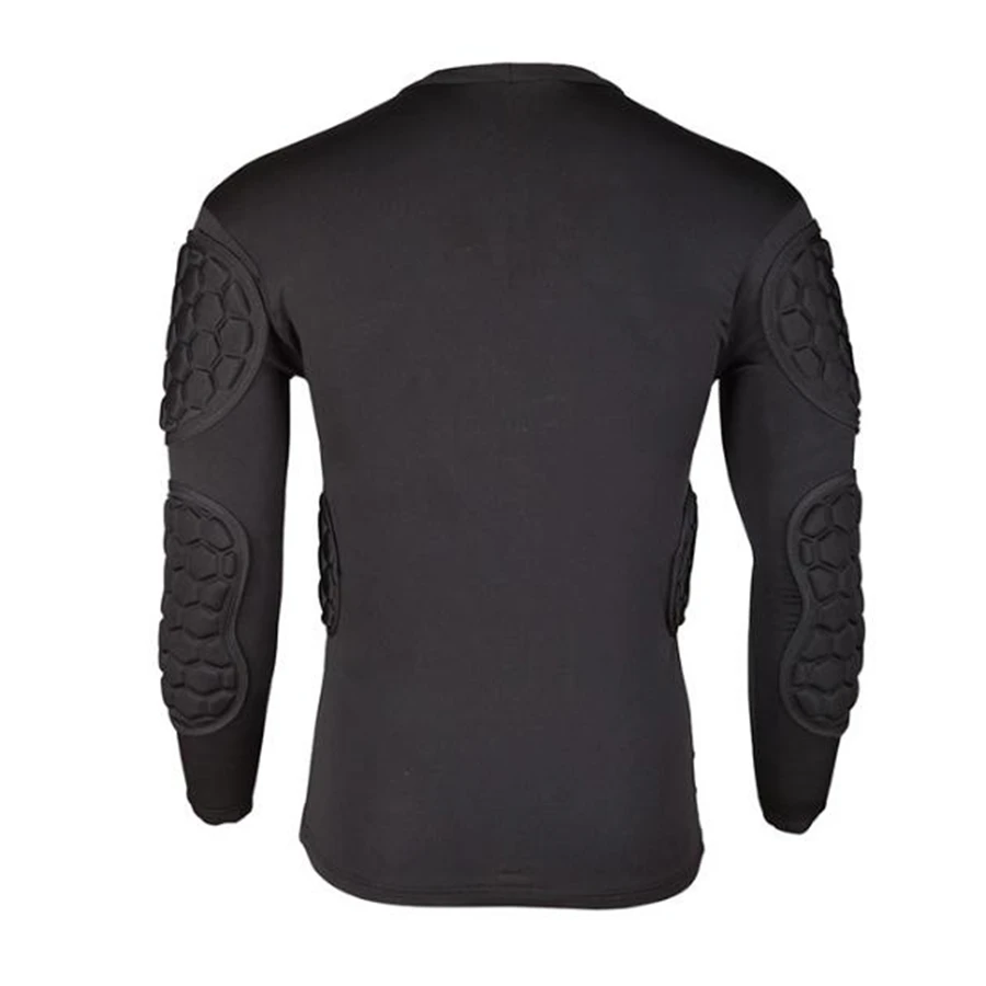 Professional Rugby Football Soccer Goalkeeper Jerseys Armor Uniforms Shirts Jackets Thicken EVA Sponge Elbow Chest Protector