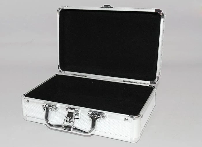 Aluminum Tool case suitcase File box Impact resistant safety case toolbox equipment instrument case with foam 250x167x83mm