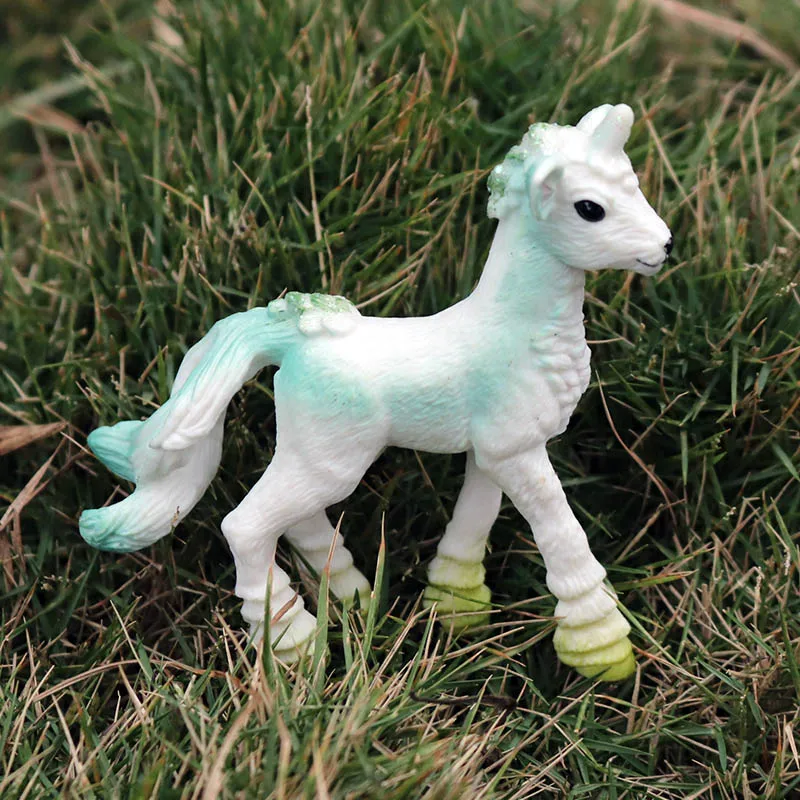 Oenux Original Echte Märchen Fliegen Pferd Simulation Tier Mythische Elfen Elf Pegasus Action-figuren Modell PVC Nette Kinder Spielzeug – Detail 27