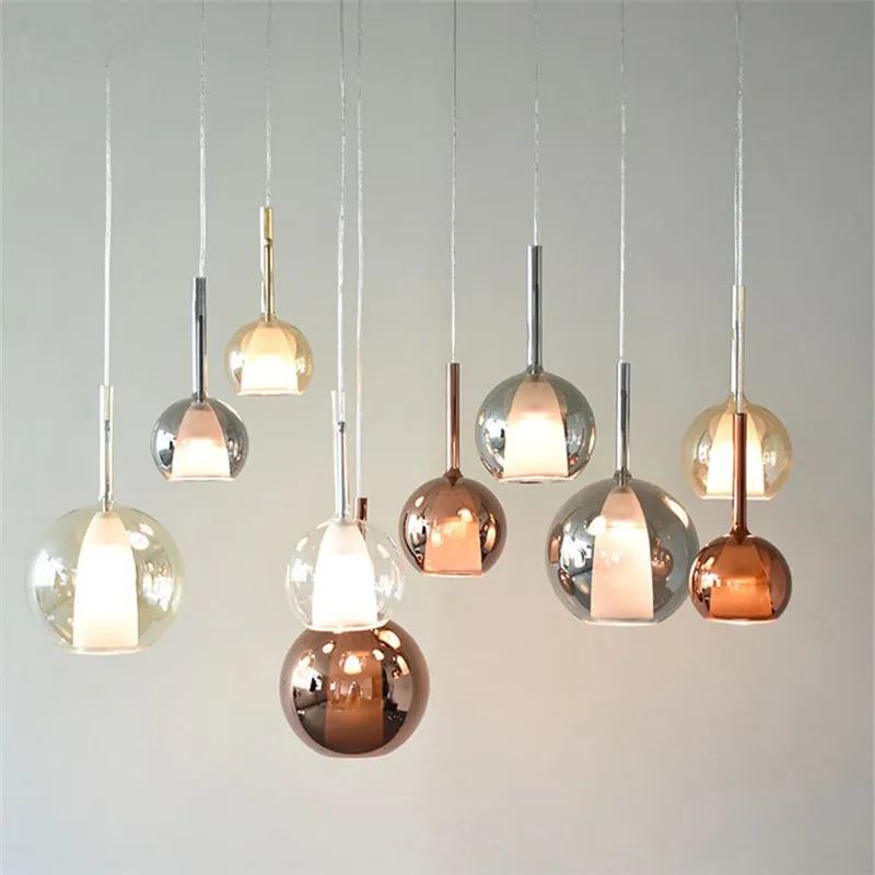 Penta Glo pendant light Designer Simple glass bubble Pendant Lights Dining Room Bar Restaurant Kitchen color pendant light