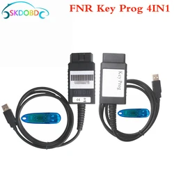 Best version FNR Key Prog 4 in 1 With USB Dongle Vehicle for Nissan/Renault Key Prog 4-in-1USB Key Programmer No Need Pin Code