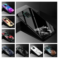 Glass Back Cover For Xiaomi Redmi Note 9 Pro Case Tempered Glass Case For Xiaomi Redmi Note 9 Pro Max Case Redmi Note Note9 9 s