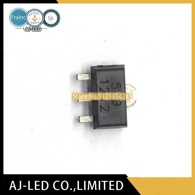 10pcs/lot OH543 Unipolar Hall element Non-contact switch Hall magnetic sensor high temperature SMD SOT-89