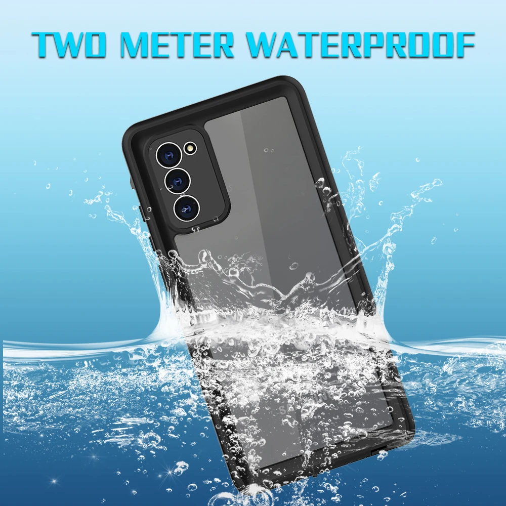 

IP68 Water Proof Case For Samsung S22 S21 S20 Note 20 Ultra S20Plus Real Waterproof Phone Case For Galaxy S20 S10 Note20 10 A51