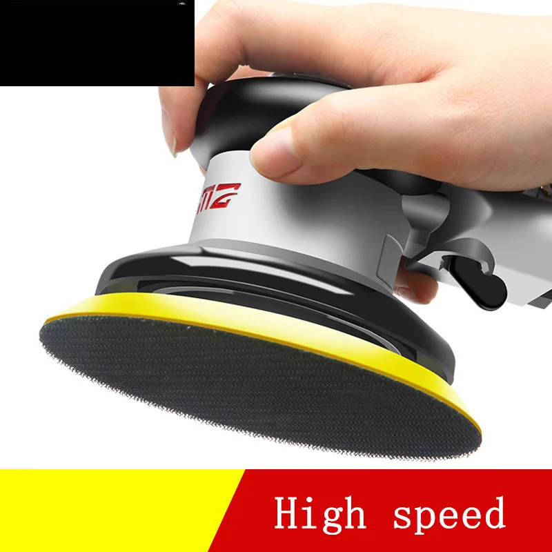 Moedor pneumático pequeno 5-Polegada lixadeira absorção de poeira lixa máquina de polimento de cera de automóvel moedor de ar