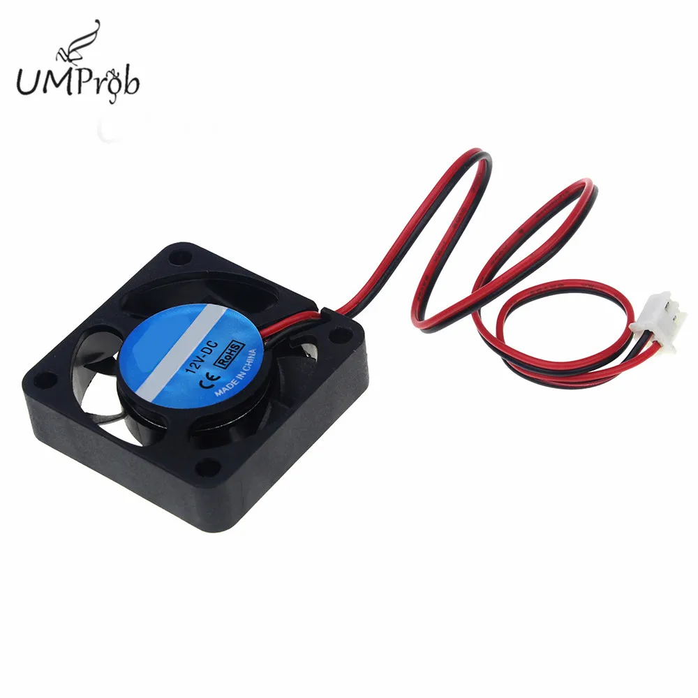 DC 12V Mini Cooling Fan 2Pin /3Pin Cooler Brushless Chipset Heat Sink Small Exhaust Fan For 3D Printer Diy Kit
