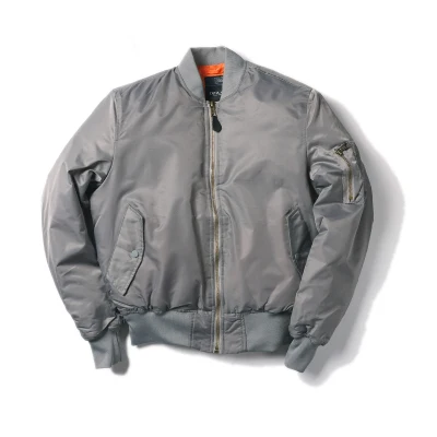 DAFEILI Military MA1 Nylon Padded Windproof Winter White Men
