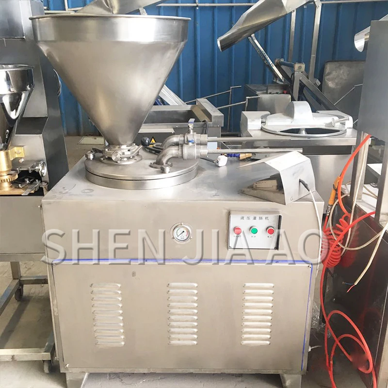 380V Automatic quantitative sausage filling machine Sausage filling machine stainless steel body Sausage processing machine