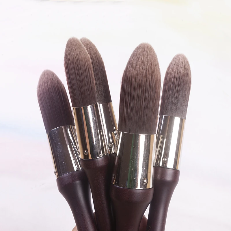 Artsecret TCW-03 Acrylic Oil Large Brush Multi-Purpose Stiff Synthetic Hair Long Wooden Handle Paints Tools Art Artist Supplies