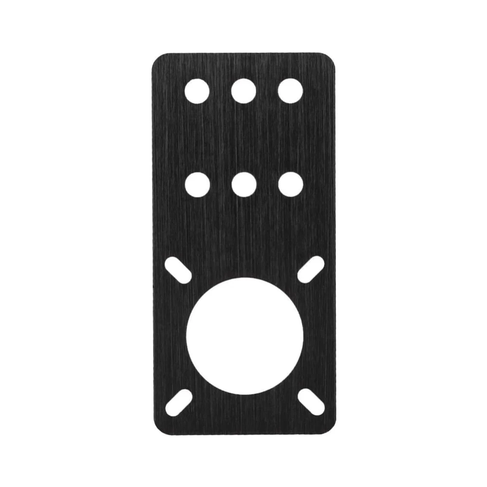 

For NEMA17 Stepper Motor Mount Plate Anodized Aluminum Stepper Motor Mounting Plate Suitable For NEMA 17 Stepper Motors/Linear