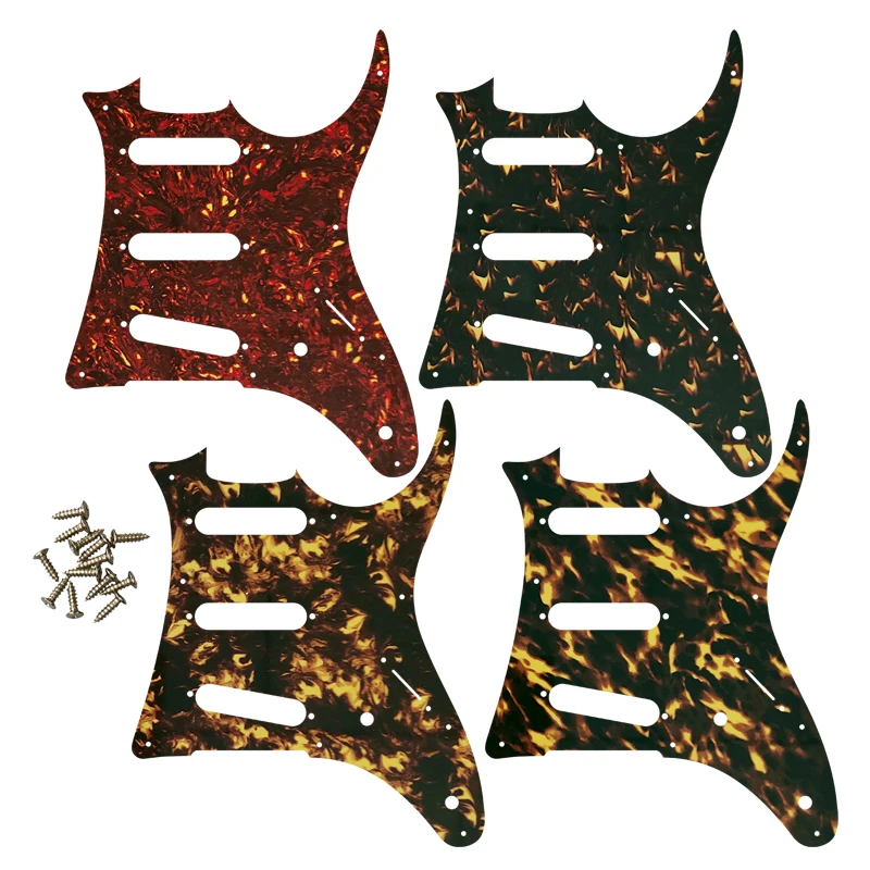 

Custom Guitar Parts - For MIJ Ibanez GRX20 Outline Guitar Pickguard Humbucker Pickup Scratch Plate SSS Pickguard Flame Pattern