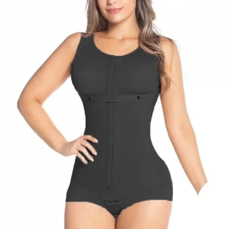 

Women Waist Trainer Open Bust Corset Cincher Bodysuit Tummy Control Triangle Bodysuit Bodyshaper Thigh Trimmer