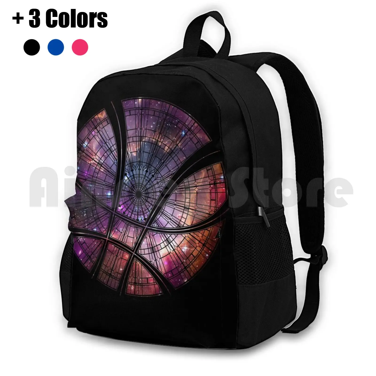 Strange Window Outdoor Hiking Backpack Waterproof Camping Travel Strange Strange Benedict Cumberbatch Sorcerer Ditko Comic Magic