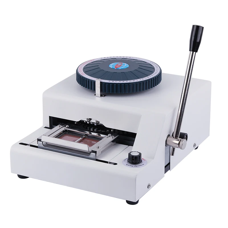 

Manual PVC Card Embossing Coding Machine Embossing Machine Embossing Machine Zhongmai Membership Card Date Encoding Typewriter