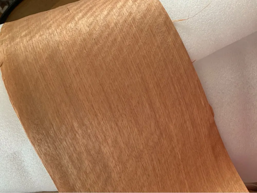 Natural Wood Veneer Anieyre Figure High Quality Qtd Fig Furniture Veneer 20x250cm 0.25mm Thick