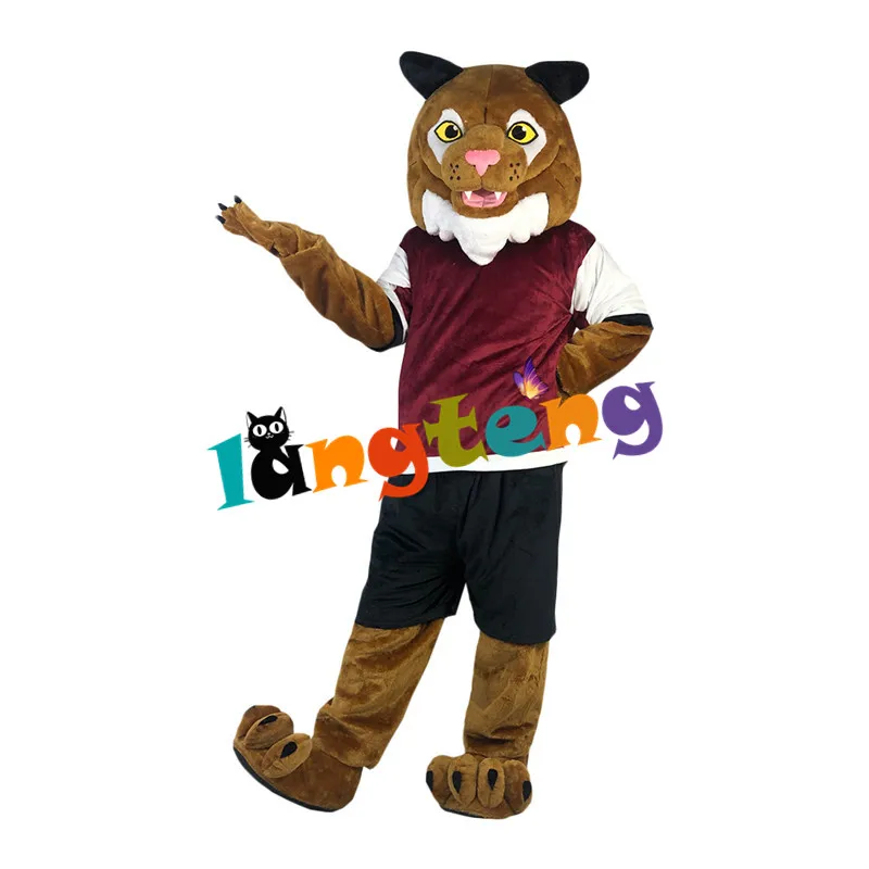 1047 Sport Tiger Wildcat Animal Costume Hand Make For Holiday