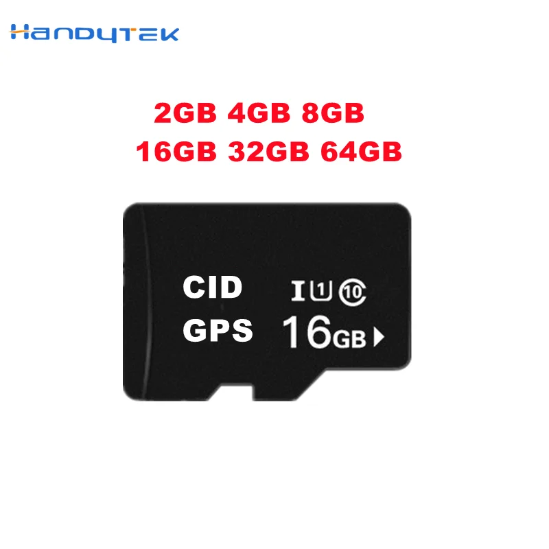 10Pcs change CID 2 4 8GB sd Mini TF card Memory Card 16GB 32GB 64GB TransFlash navigation high speed Customized for Car GPS